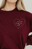 All Too Well Heart Sweatshirt
