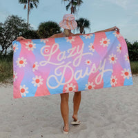 Lazy Daisy Cute Quick Dry Beach Towel